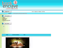 Tablet Screenshot of bookenclave.com